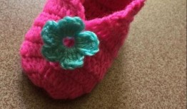 编织宝宝鞋视频