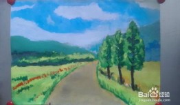 儿童水粉画视频,色彩斑斓的童年记忆